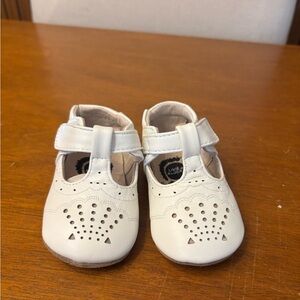 Livie & Luca Cream Baby Walker Shoes